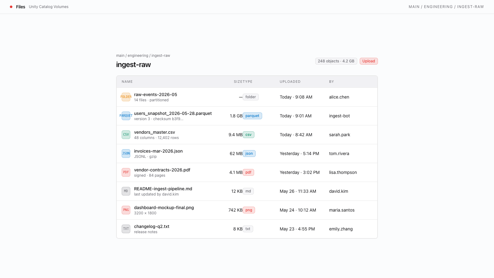 Volume File Manager preview